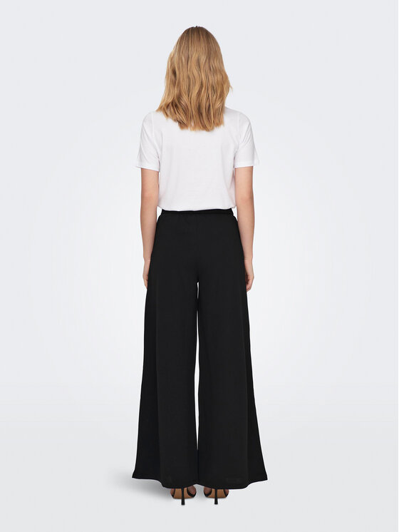 JDY JDY Штани з тканини Tanja 15249043 Чорний Flared Fit