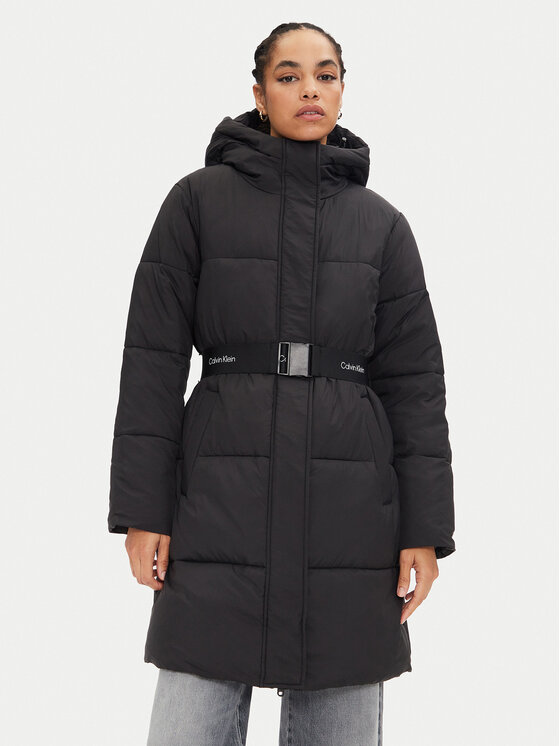Calvin Klein Jeans Calvin Klein Jeans Télikabát J20J224122 Fekete Relaxed Fit