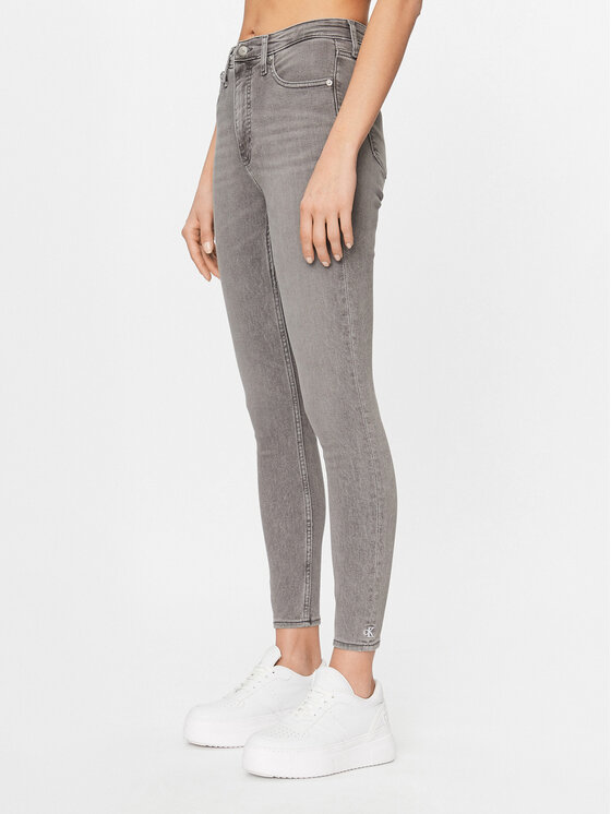 Calvin Klein Jeans Calvin Klein Jeans Τζιν J20J221776 Γκρι Super Skinny Fit