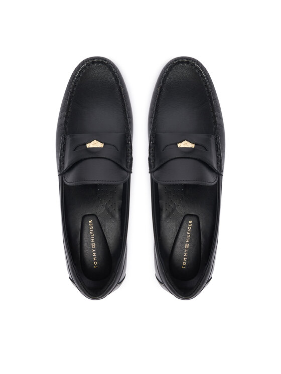 Tommy Hilfiger Tommy Hilfiger Loferi Coin Classic Loafer Pods FW0FW09499 Melns