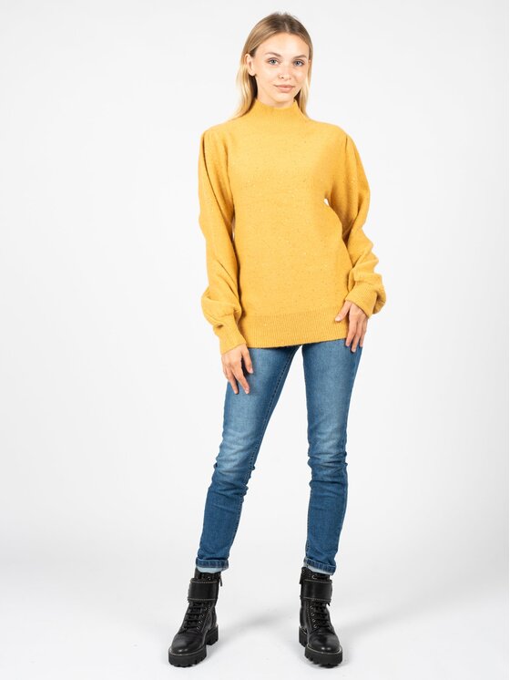 Silvian Heach Silvian Heach Πουλόβερ CVA22189LU | Melisia Κίτρινο Regular Fit