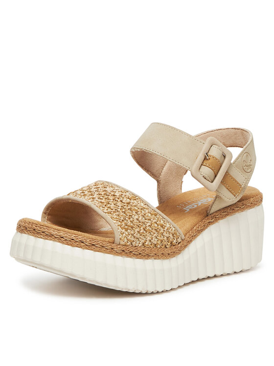 Rieker Rieker Sandalen 69176-62 Beige