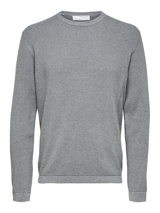 Selected Homme Selected Homme Pullover Rocks 16079776 Grau Regular Fit