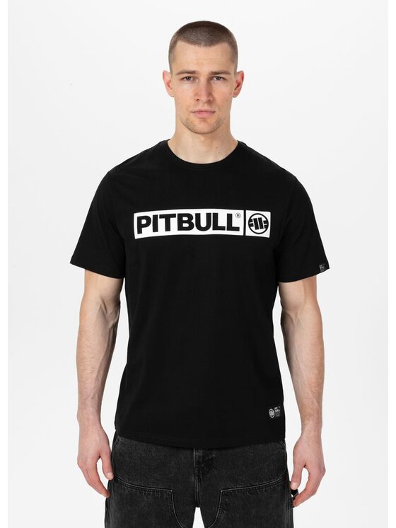 PITBULL PITBULL T-Shirt Koszulka Czarny Regular Fit