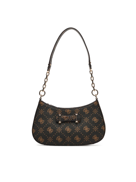 Guess Torebka Carrie Logo HWGP98 98180 Brązowy