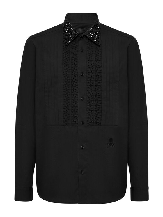 PHILIPP PLEIN PHILIPP PLEIN Camicia 22543 Nero Slim Fit