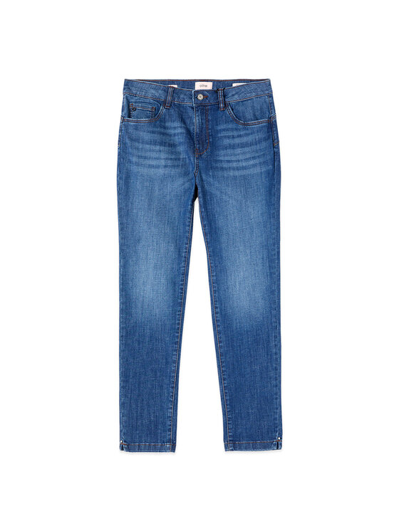 Oltre Oltre Jeans P40GR009539N034 Blu Skin Fit
