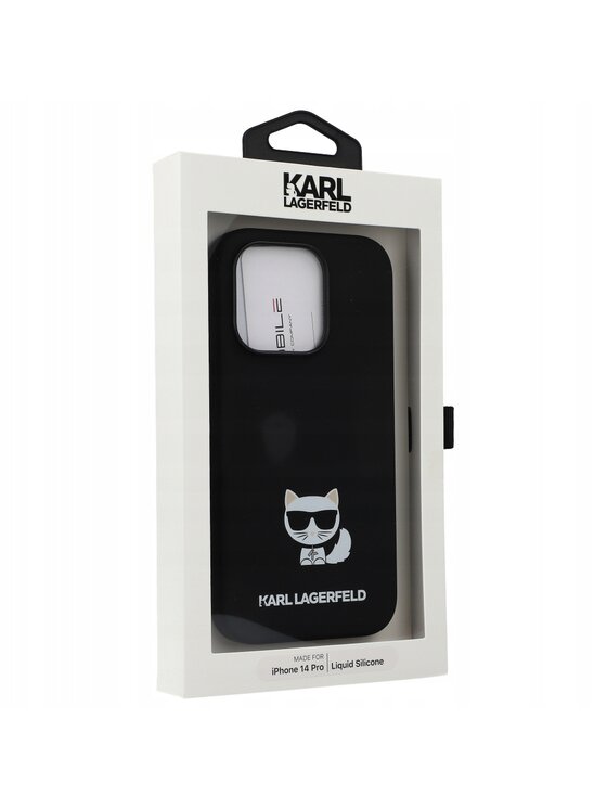 KARL LAGERFELD KARL LAGERFELD Etui na telefon 3666339076573 Czarny