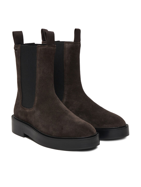 Calvin Klein Calvin Klein Klassische Stiefeletten YW0YW01969 Braun