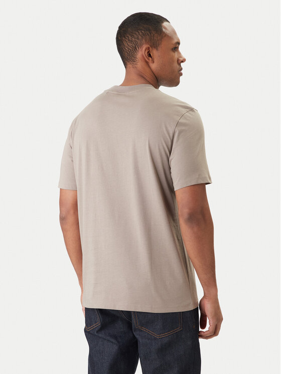 HUGO HUGO T-krekls Dumeo 50557437 Bēšs Regular Fit