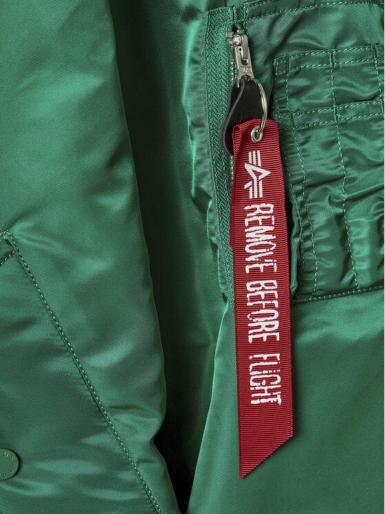 Alpha Industries Alpha Industries Kurtka bomber MA-1 Core 108010 Zielony Regular Fit