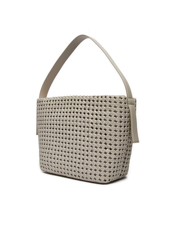 Calvin Klein Calvin Klein Τσάντα Ck Braided Medium Shopper K60K612131 Γκρι