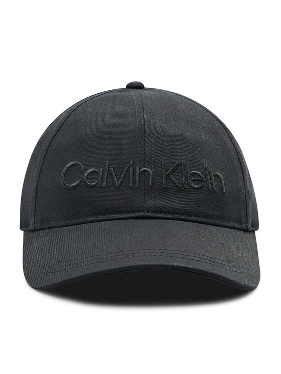 Calvin Klein Calvin Klein Czapka z daszkiem Essential Embroideries K60K609601 Czarny