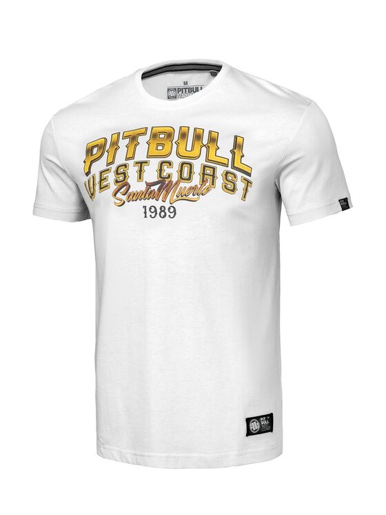 PITBULL PITBULL T-Shirt Koszulka Santa Muerte XXL Biały Regular Fit