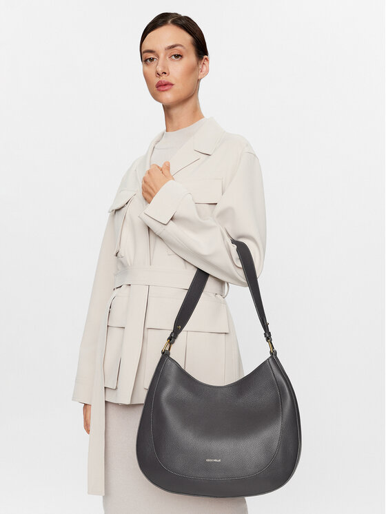 Coccinelle Coccinelle Дамска чанта Nak Coccinellesole E1 NAK 13 01 01 Сив