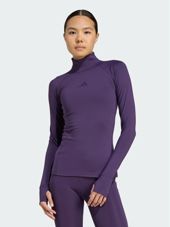adidas adidas Koszulka techniczna Techfit COLD.RDY Fioletowy Slim Fit