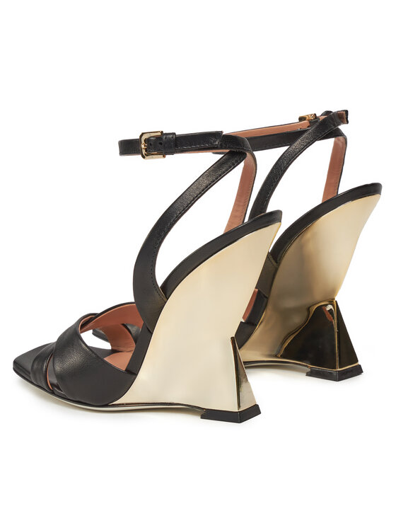 Pollini Pollini Sandale SA1602AE1ITEZ000 Crna