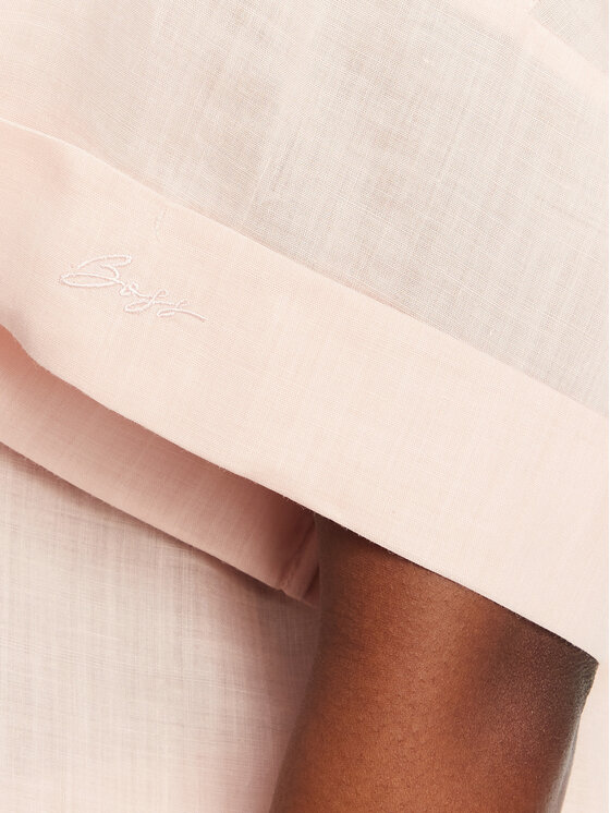 BOSS BOSS Košile C_Bisenas 50537918 Růžová Oversize