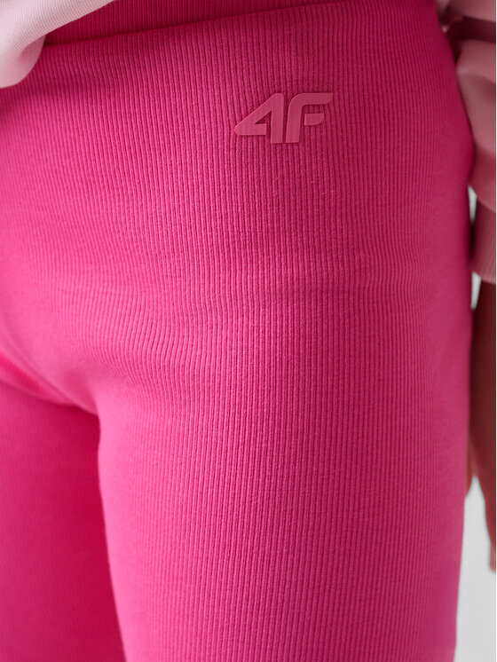 4F 4F Kolarki SUMMERTIME JOY Różowy Slim Fit