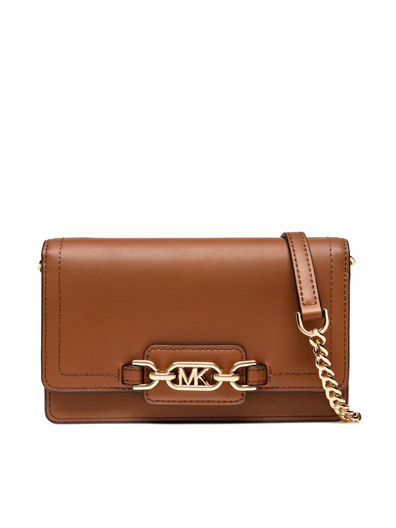 Geantă MICHAEL Michael Kors Heather 32F2G7HC1L Maro