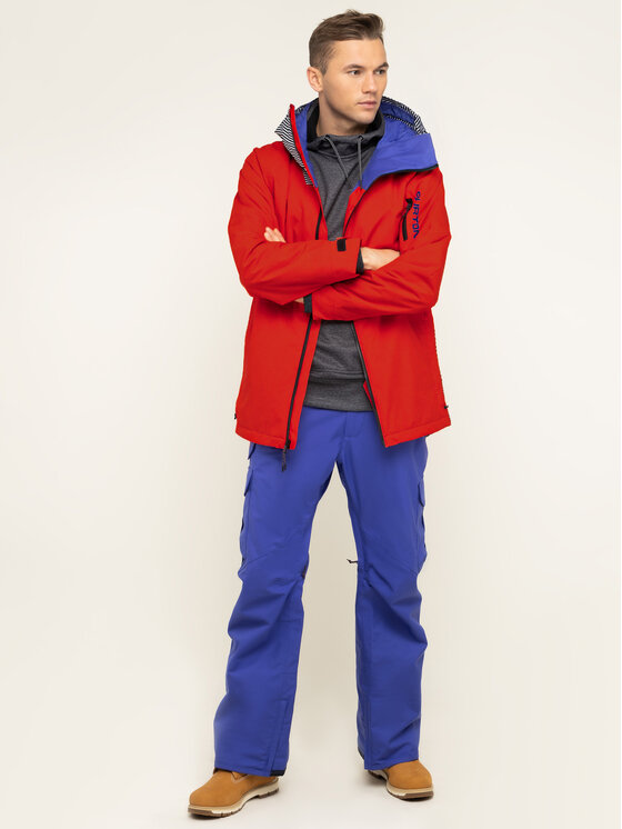 Burton Burton Snowboard kabát Hilltop 13066105600 Piros Regular Fit