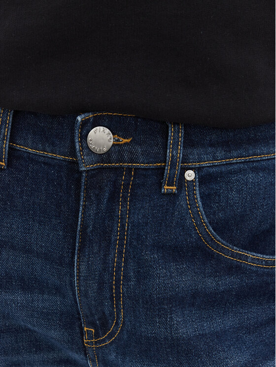 PINKO PINKO Jeans hlače Wanda 101733 Črna Regular Fit