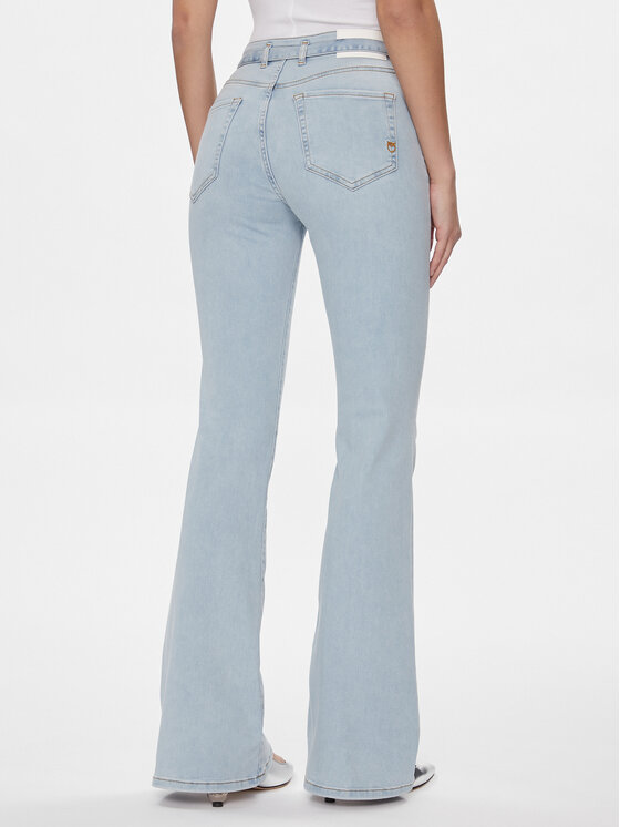 PINKO Pinko Jeans Flora 100166 A1MQ Himmelblau Flare Fit