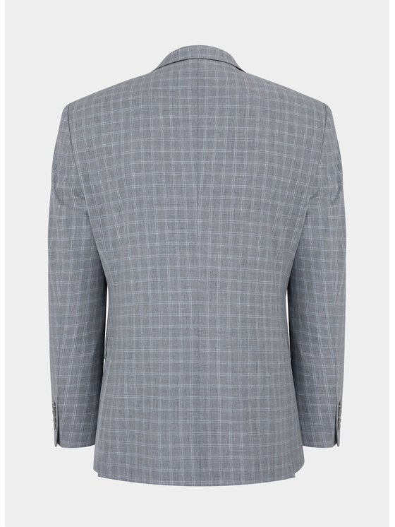 Pako Lorente Pako Lorente Marynarka P22SF-3G-008 Szary Slim Fit