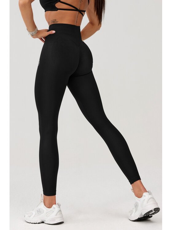 ROUGH RADICAL ROUGH RADICAL Leggings SEAMLESS GLOW LONG Nero Slim Fit