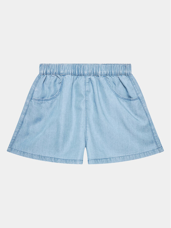 United Colors Of Benetton United Colors Of Benetton Auduma šorti 4DA7C901P Zils Regular Fit