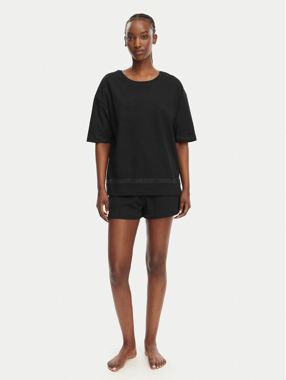 HUGO HUGO Pigiama 50561609 Nero Relaxed Fit