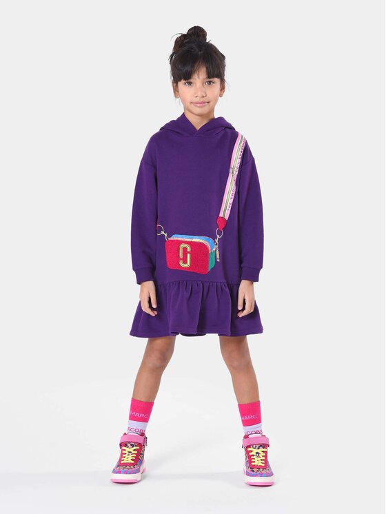 Marc Jacobs Marc Jacobs Плетена рокля W12467 Виолетов Regular Fit