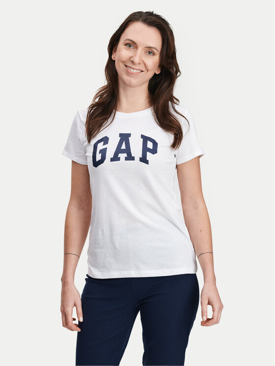 Gap Tričko 268820-06 Biela Regular Fit