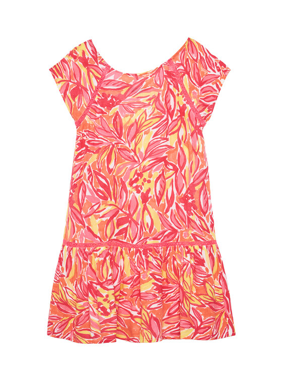 United Colors Of Benetton United Colors Of Benetton Poletna obleka 4UIACV03G Roza Regular Fit