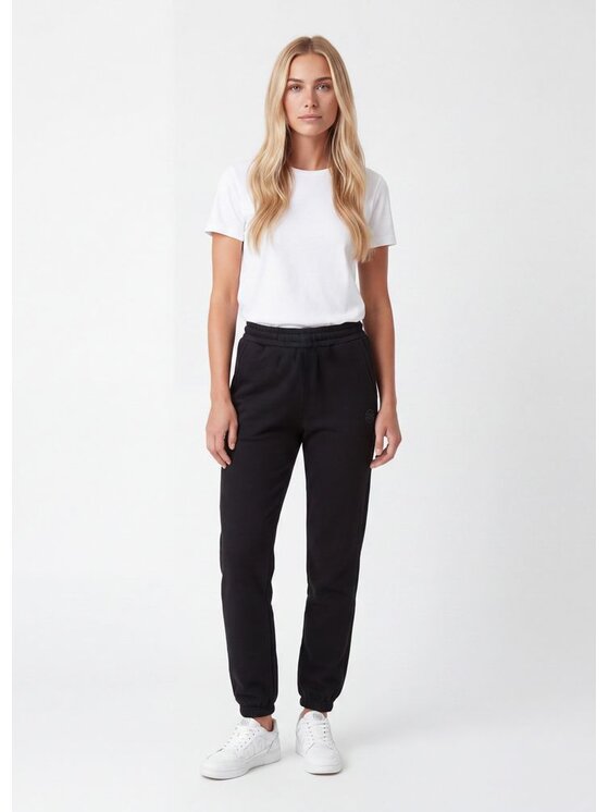 PITBULL PITBULL Spodnie dresowe NORTON Czarny Regular Fit