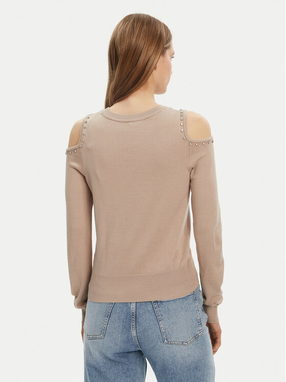 ONLY ONLY Sweter Gila 15339512 Beżowy Regular Fit