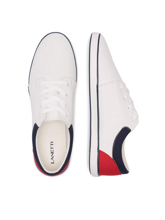 Lanetti Lanetti Scarpe da ginnastica MS20347-11 Bianco