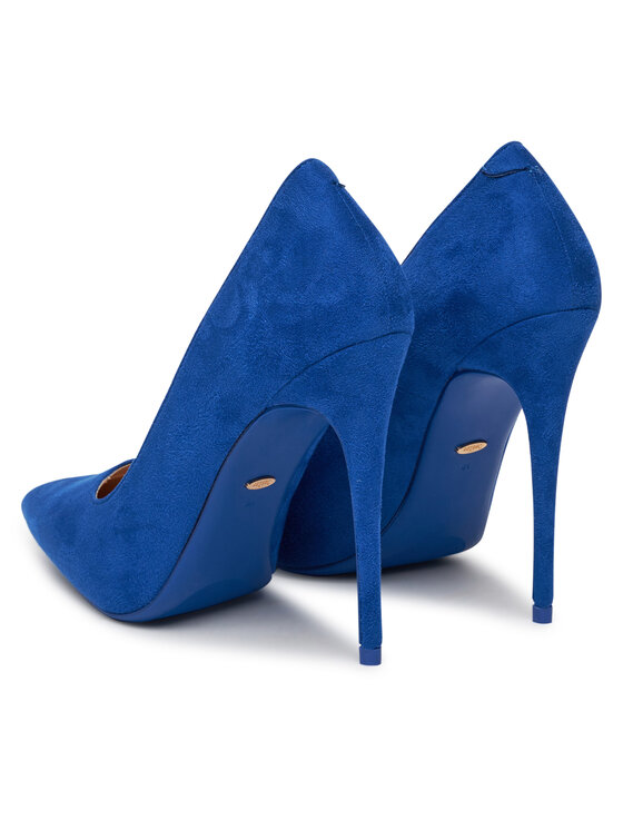 DeeZee DeeZee Pantofi cu toc subțire DZ0023 Albastru