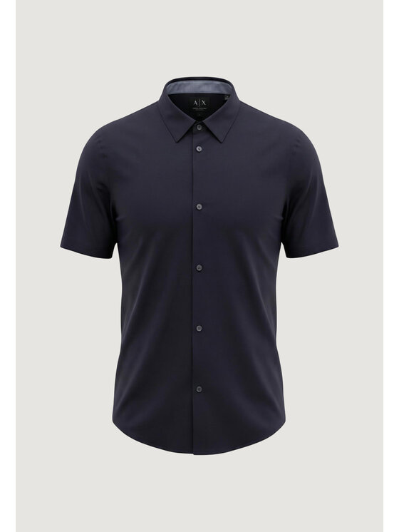 Armani Exchange Armani Exchange Camicia XM001566 AF19193 Blu Casual Fit