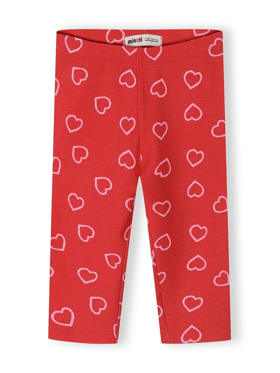 minoti minoti Legginsy 30LEGGING104 Czerwony