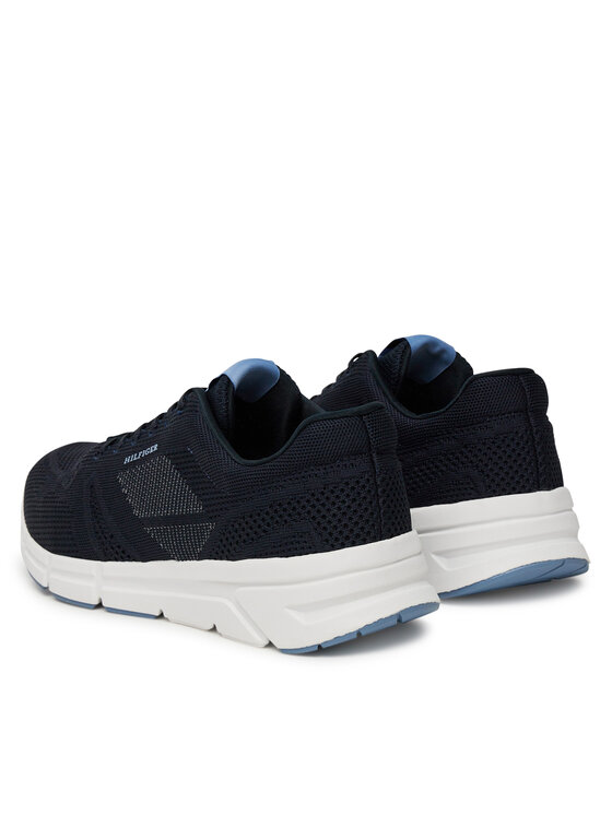 Tommy Hilfiger Tommy Hilfiger Sneakersy Modern Comfort Run Knit FM0FM05524 Granatowy