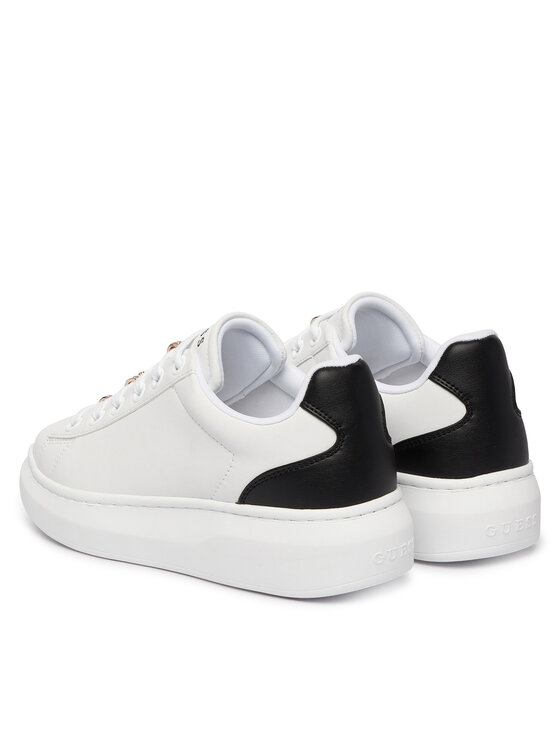 Guess Guess Sneakersy FLJFIO ELE12 Biela