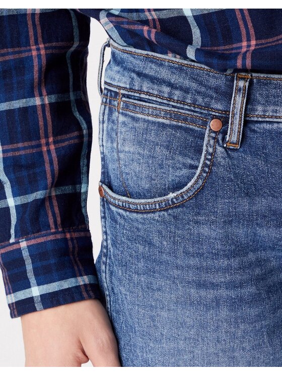 Wrangler Wrangler Jeans LARSTON Blu Slim Fit