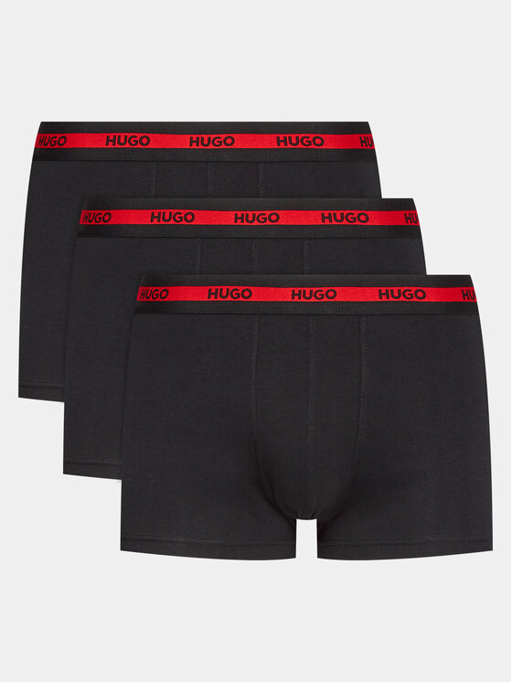 HUGO Hugo Set di 3 boxer 50492375 Nero