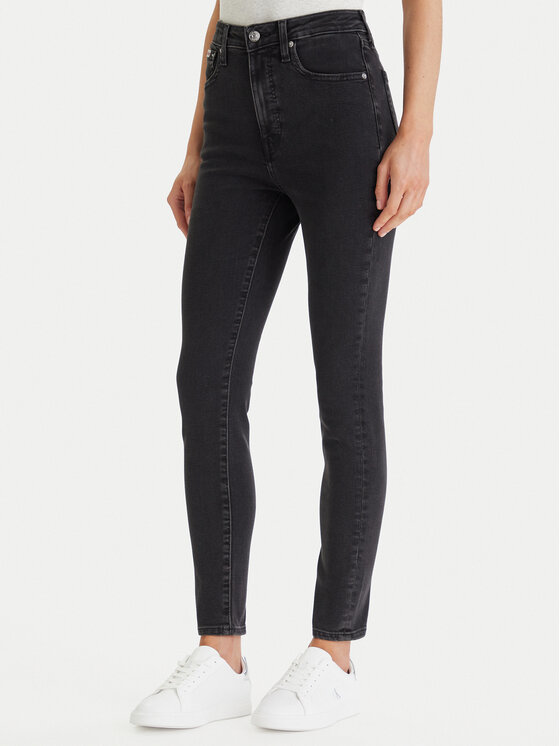 Calvin Klein Jeans Calvin Klein Jeans Jeansy LV047E632G Černá Skinny Fit