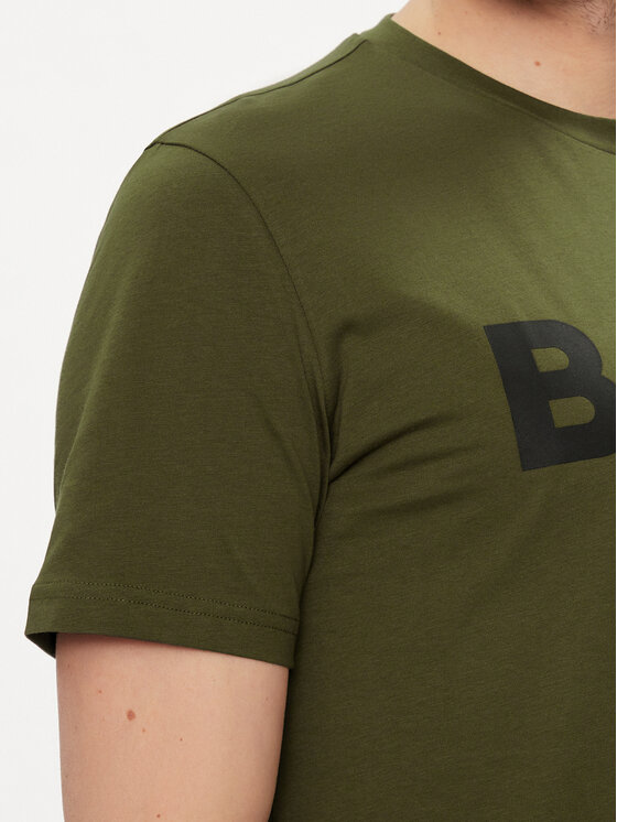 BOSS Boss T-Shirt Thinking 1 50481923 Zielony Regular Fit