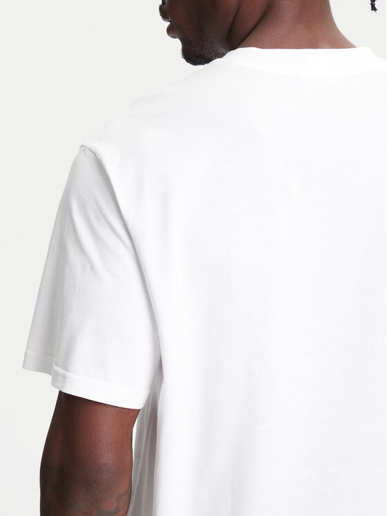 United Colors Of Benetton United Colors Of Benetton T-krekls 3BL0U10A1 Balts Oversize