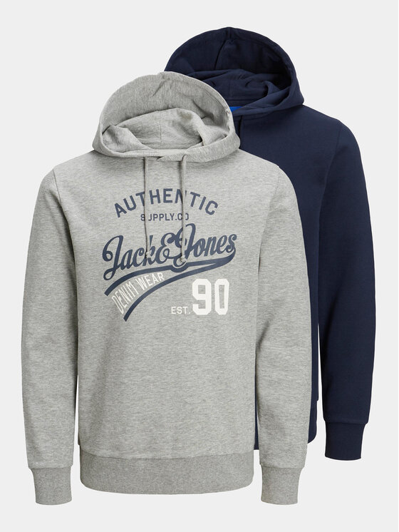 Jack&Jones Jack&Jones Σετ 2 μπλούζες Ethan 12221273 Έγχρωμο Regular Fit