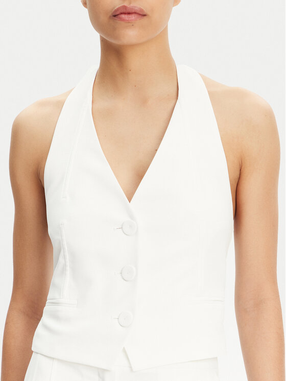 Patrizia Pepe Patrizia Pepe Veste 2C1618 A411 Baltais zelts Regular Fit