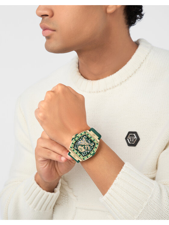 PHILIPP PLEIN PHILIPP PLEIN Hodinky 31487 Zelená